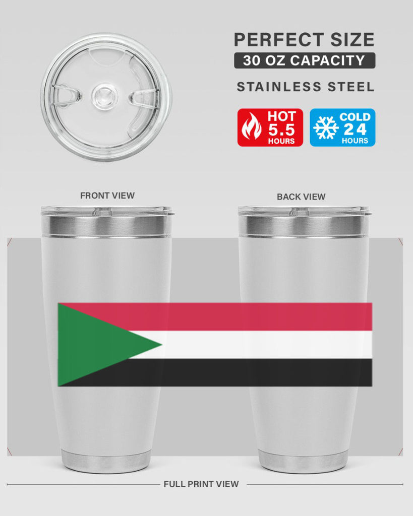 Sudan 31#- world flags- Tumbler