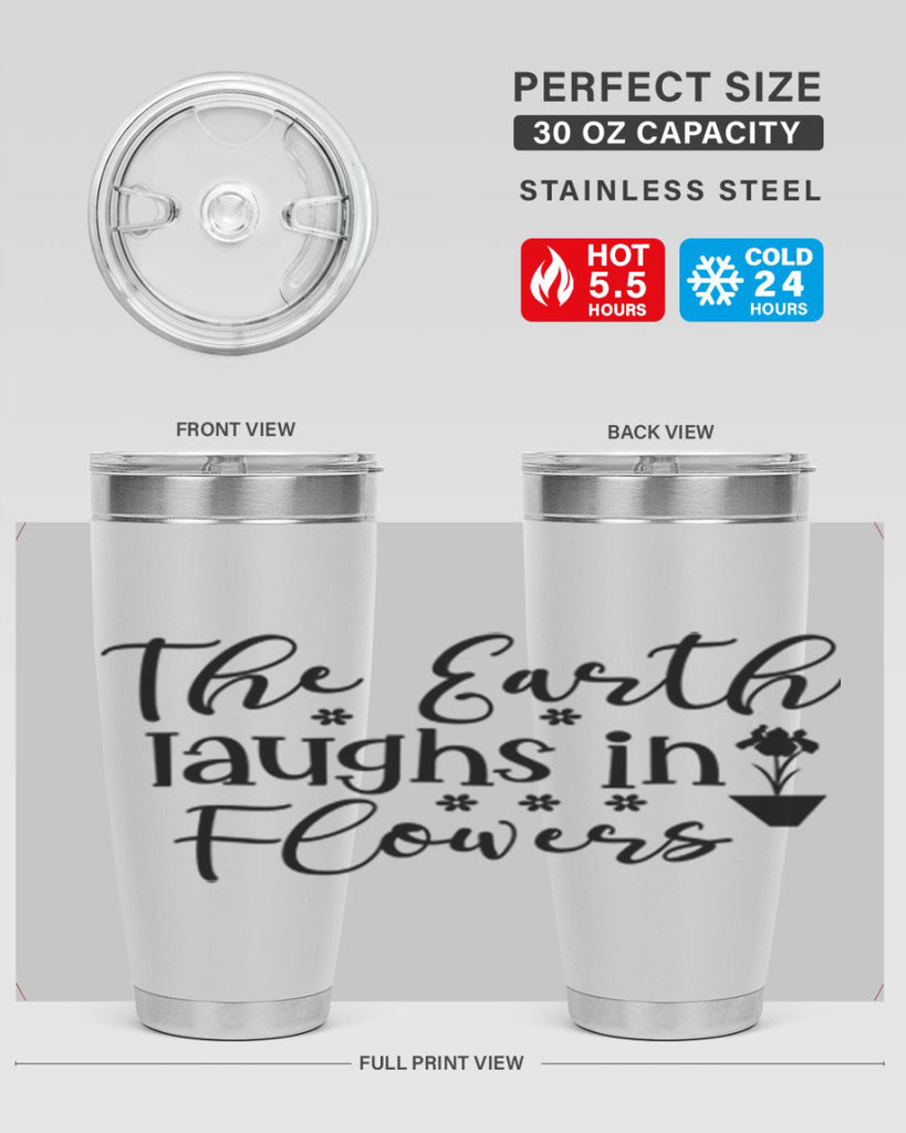 The Earth Laughs In Flowers 539#- spring- Tumbler