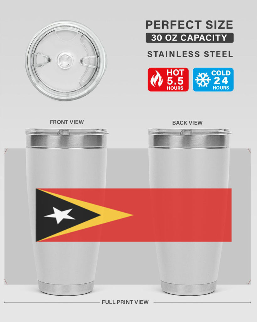 TimorLeste 22#- world flags- Tumbler