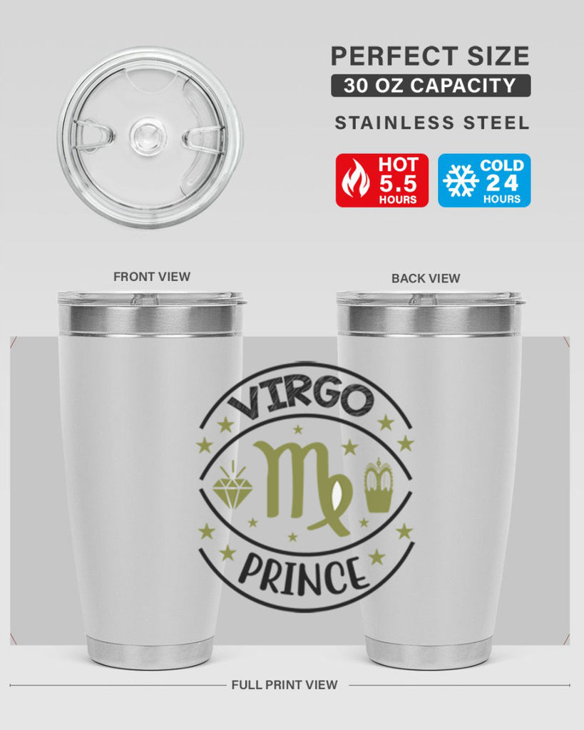 Virgo prince 538#- zodiac- Tumbler