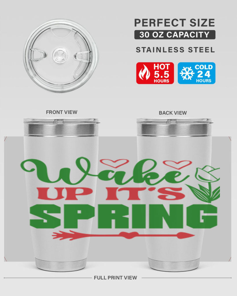 Wake Up Its Spring 562#- spring- Tumbler