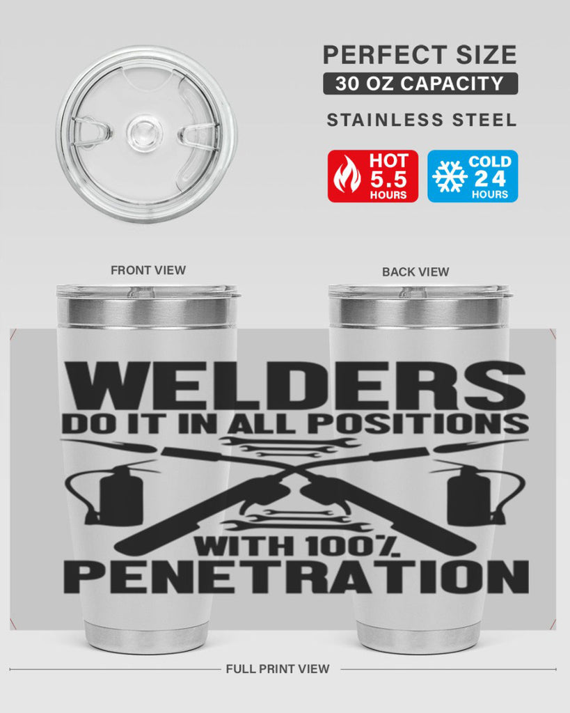 Welders do it Style 2#- welder- tumbler