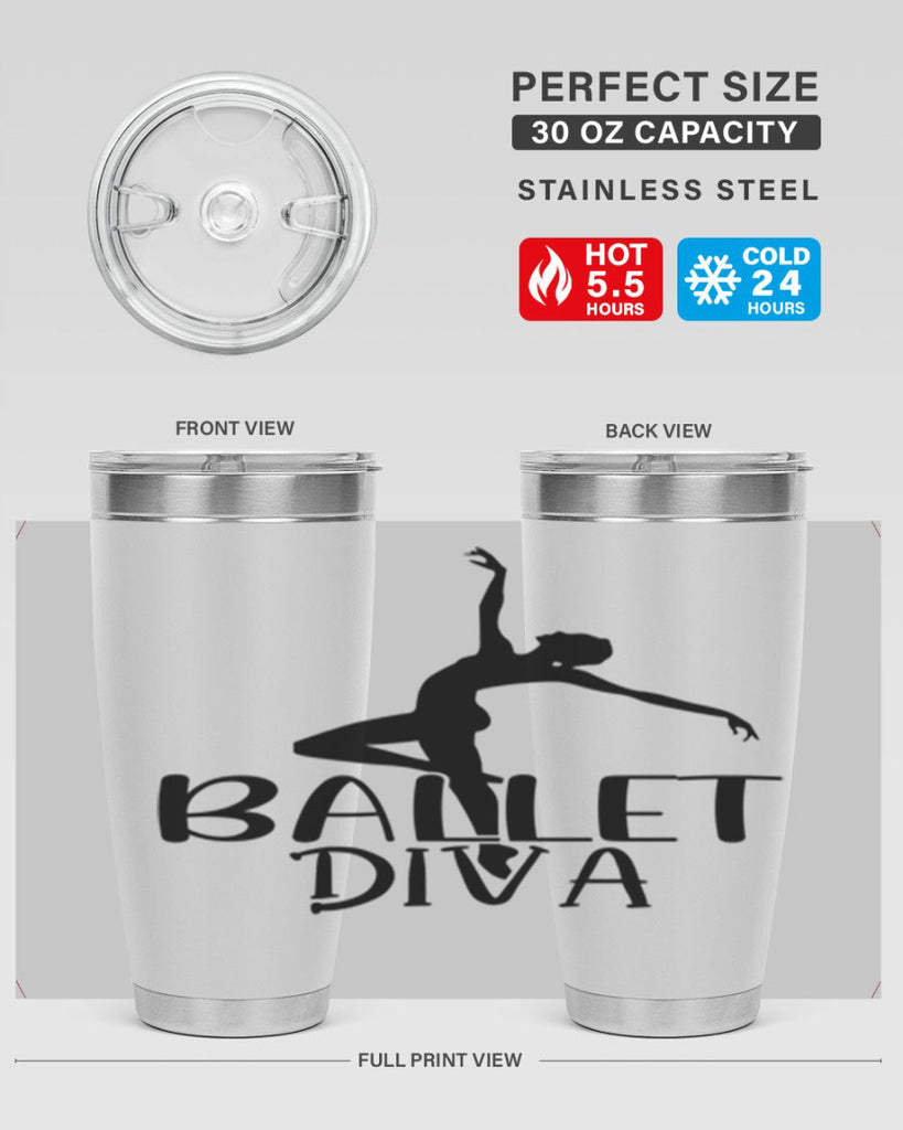ballet diva6#- ballet- Tumbler