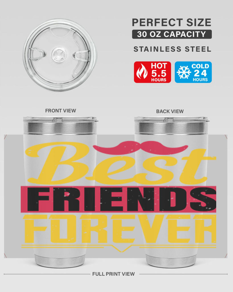 best friends forever 133#- fathers day- Tumbler