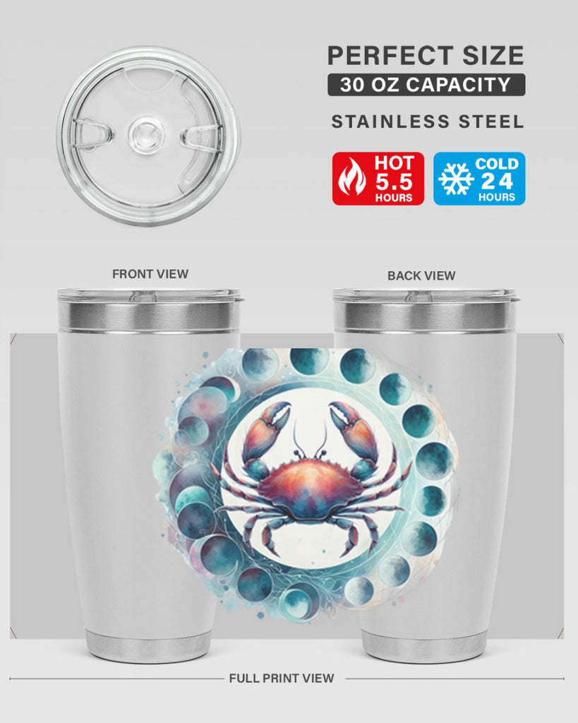 cancer 179#- zodiac- Tumbler
