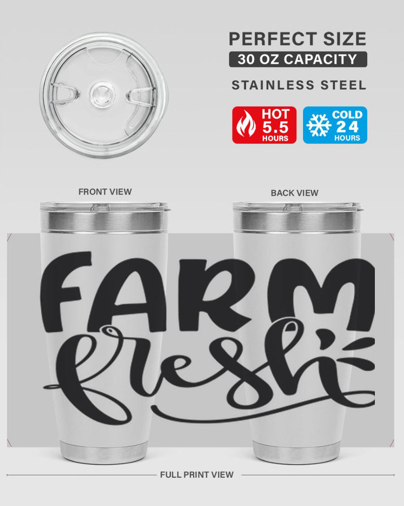 farm fresh 100#- kitchen- Tumbler