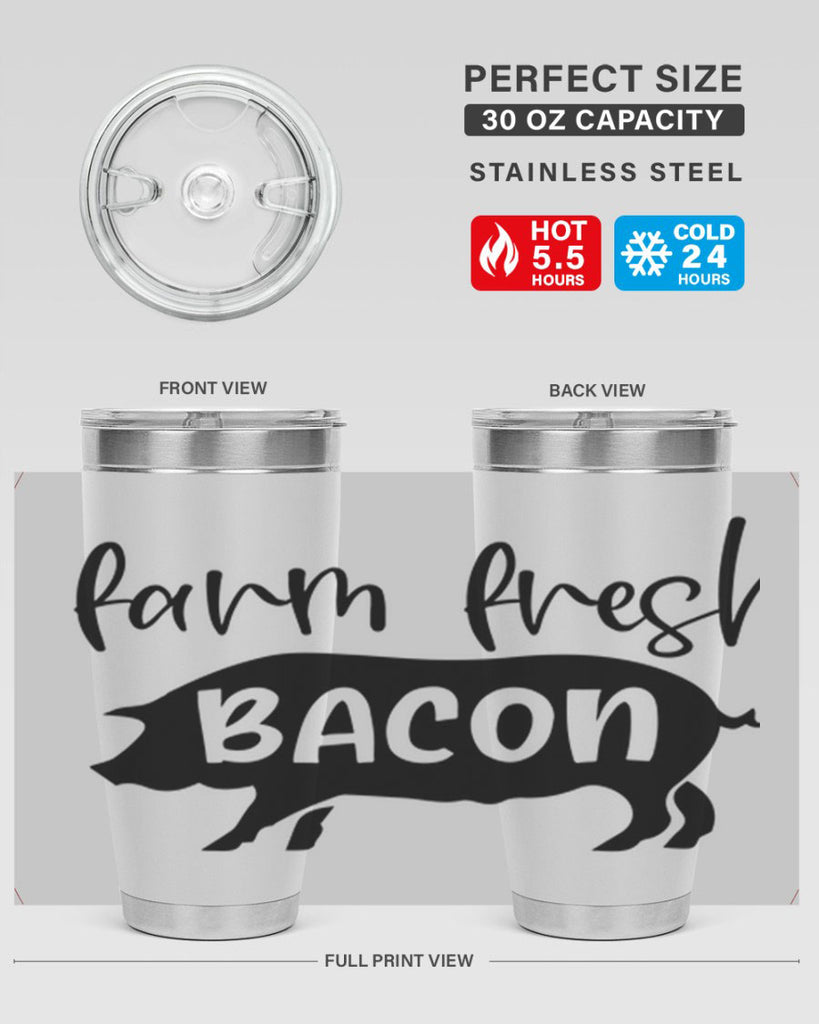 farm fresh bacon 107#- kitchen- Tumbler