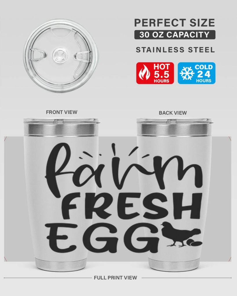 farm fresh egg 105#- kitchen- Tumbler