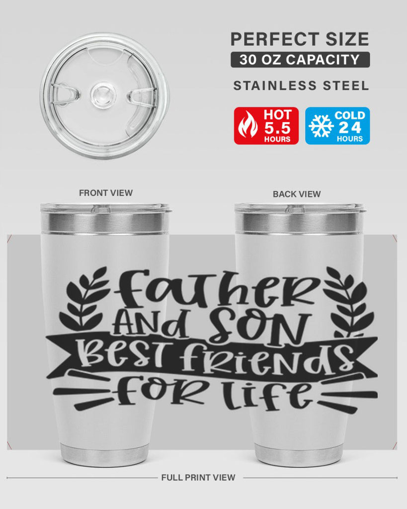 father and son best friends for life 52#- fathers day- Tumbler