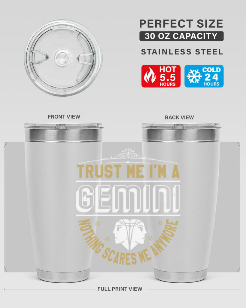 gemini 245#- zodiac- Tumbler
