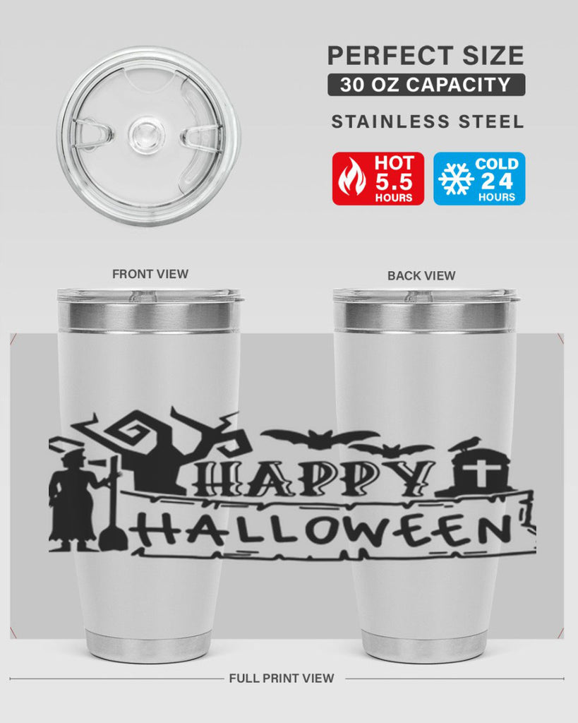 happy halloween 69#- halloween- Tumbler