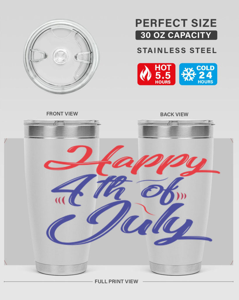 happy th july design Style 99#- Fourt Of July- Tumbler