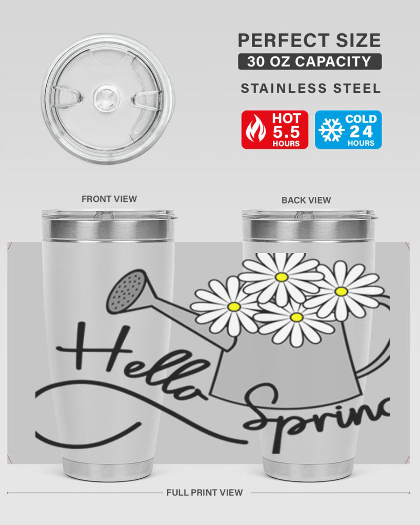 hello spring watering can208#- spring- Tumbler