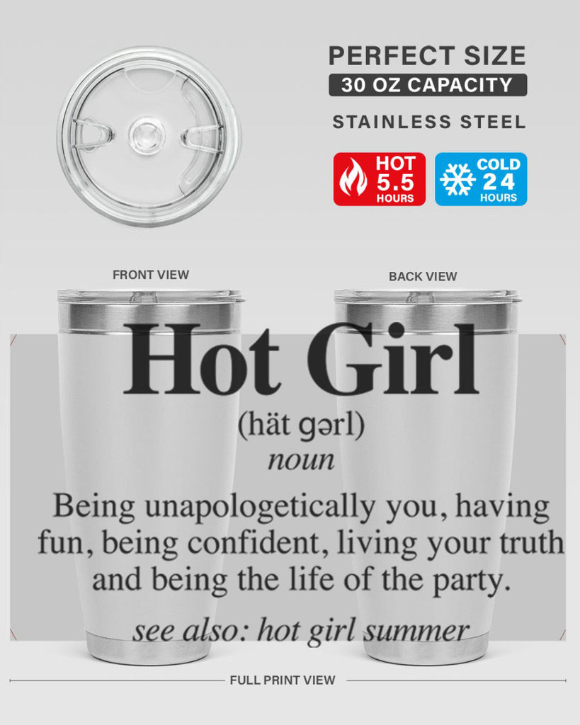 hot girl  summer definition 125#- black words phrases- Cotton Tank