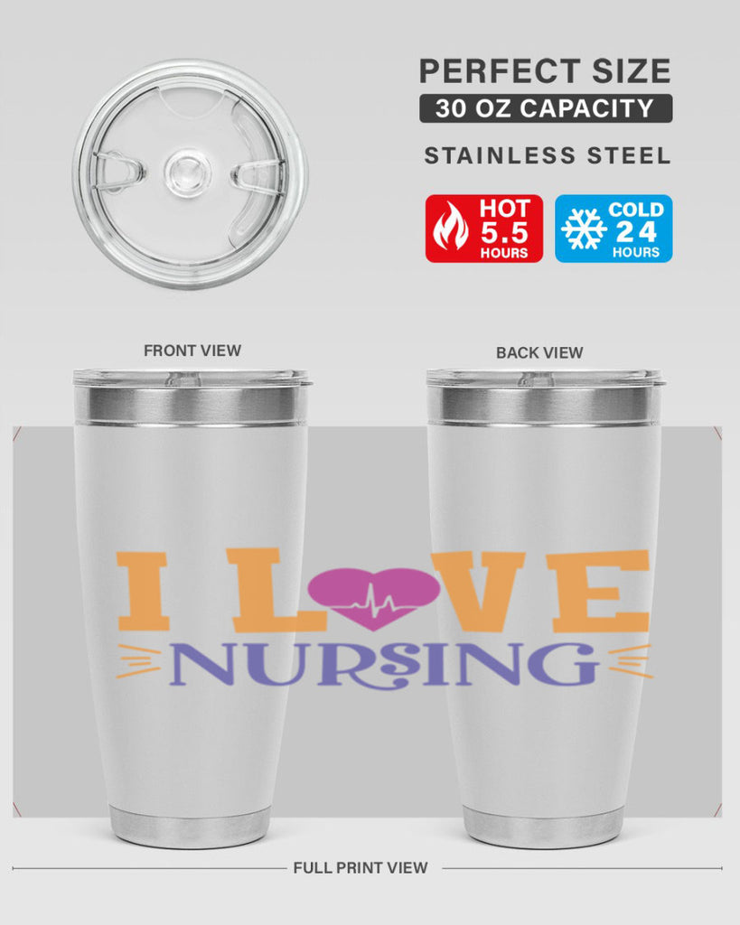 i love nursing Style Style 173#- nurse- tumbler