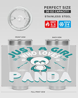 just a girl who loves panda 21#- Bears- Tumbler