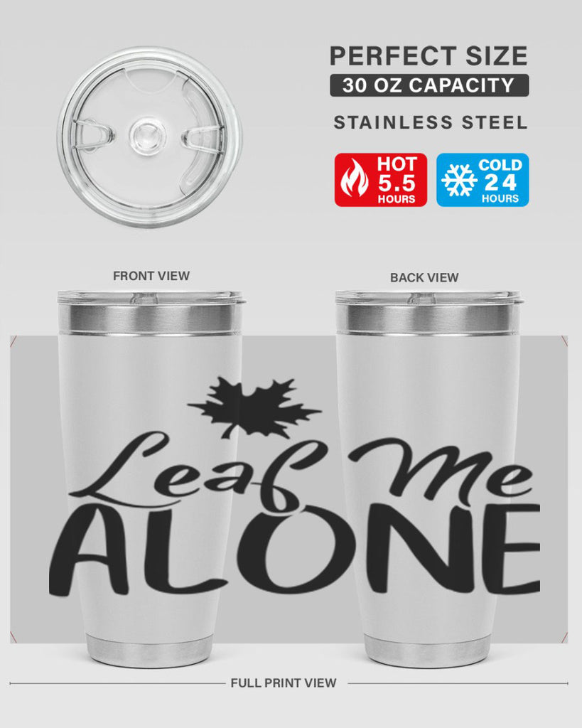 leaf me alone 386#- fall- Tumbler