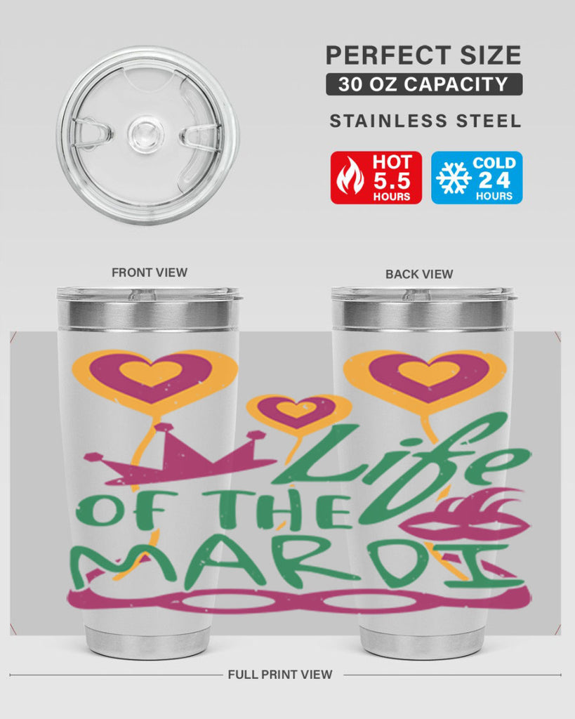 life of the mardi 49#- mardi gras- Tumbler