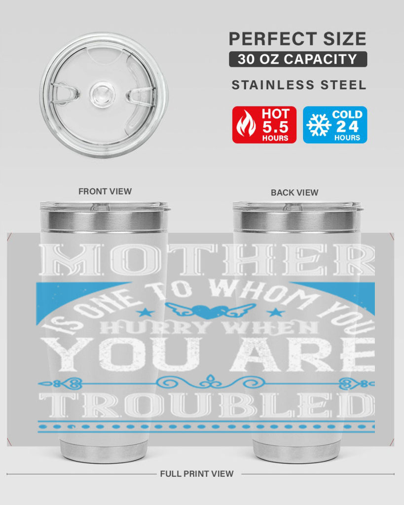 mother is one to whom 67#- mothers day- Tumbler