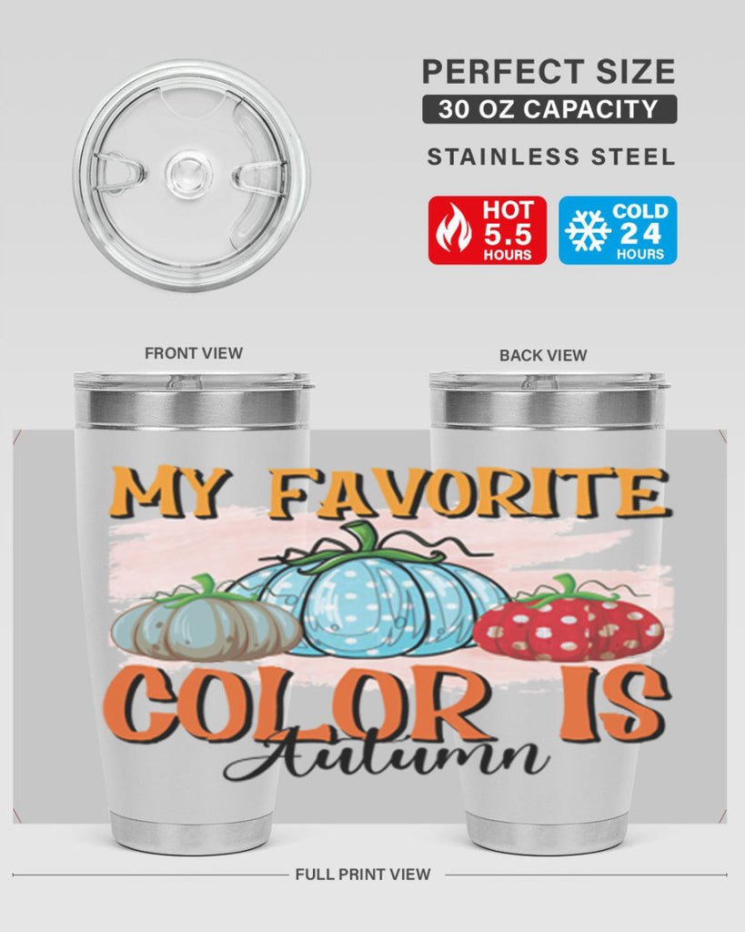 my favorite color is autumn 436#- fall- Tumbler