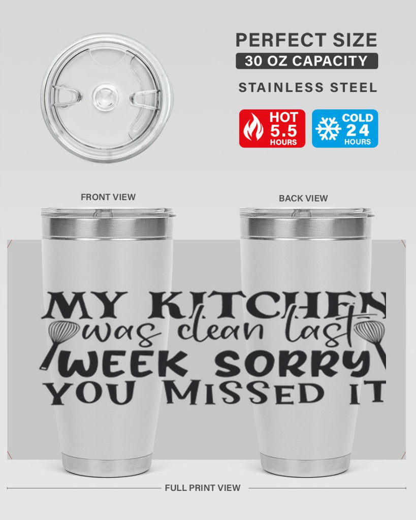 my kitchen was clean last week sorry you missed it 84#- kitchen- Tumbler