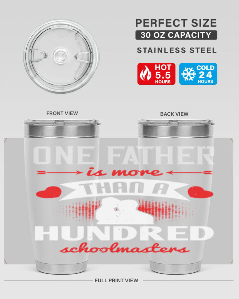one father is more than 174#- fathers day- Tumbler