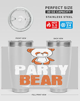 party bear 25#- Bears- Tumbler