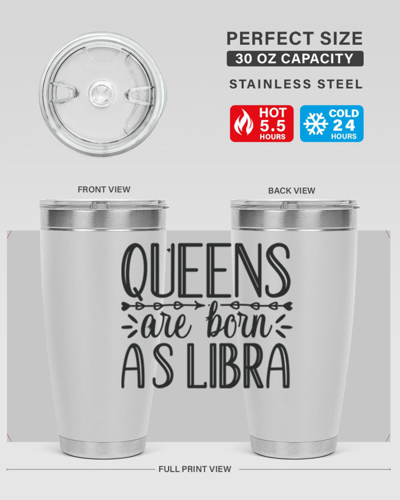 queens are born as Libra 395#- zodiac- Tumbler