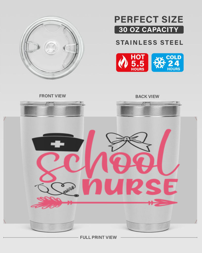 school nurse Style Style 49#- nurse- tumbler