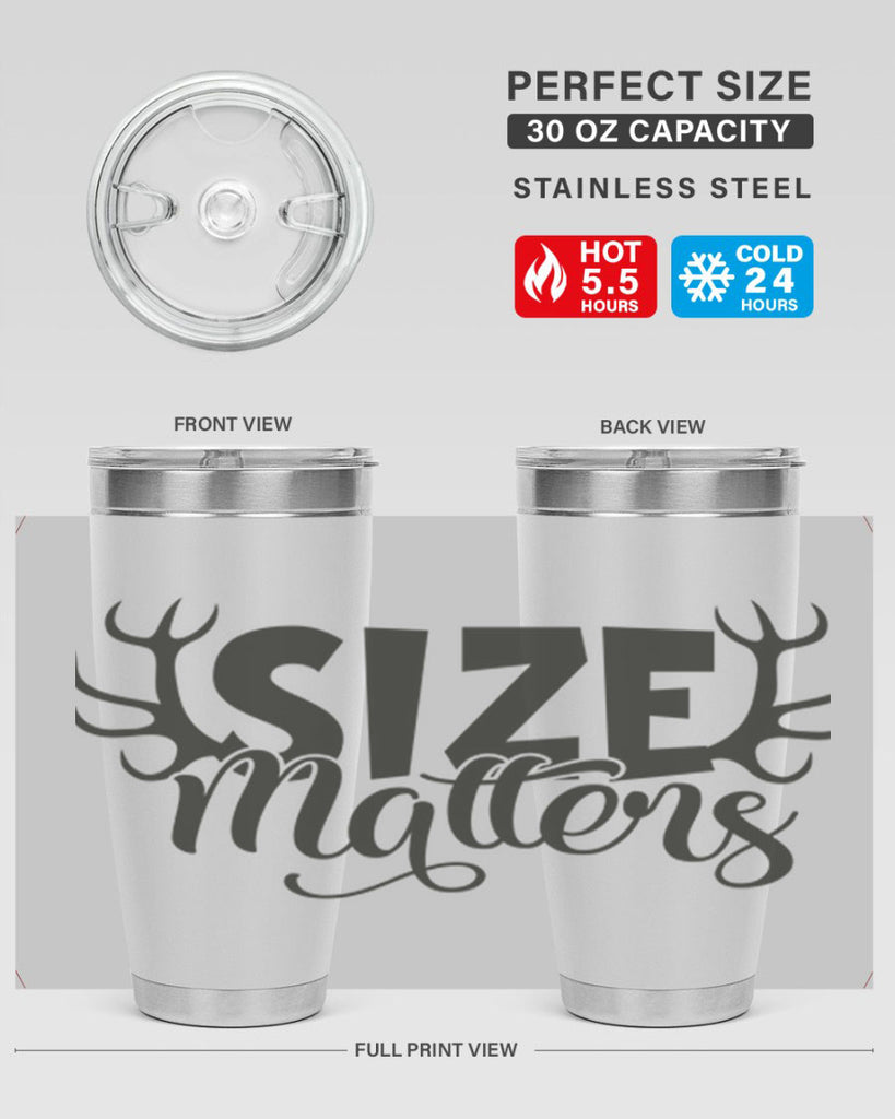 size matters 2#- hunting- Tumbler