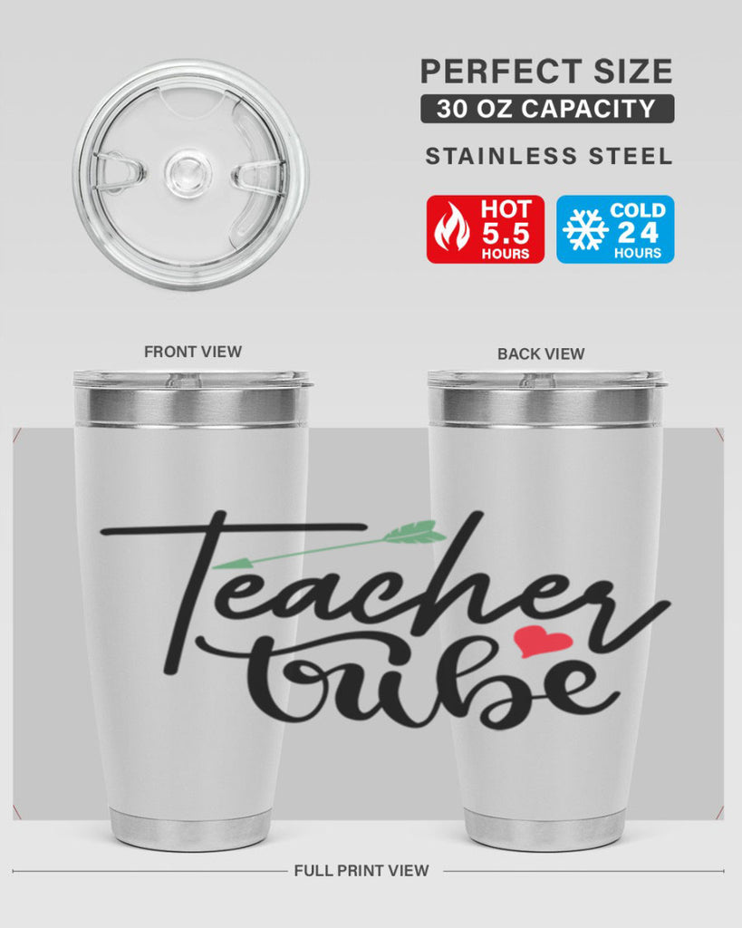 teacher tribe Style 139#- teacher- tumbler