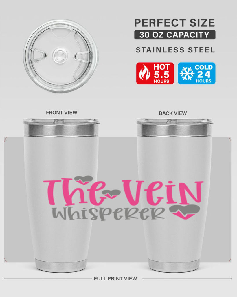 the vein whisperer Style 345#- nurse- tumbler