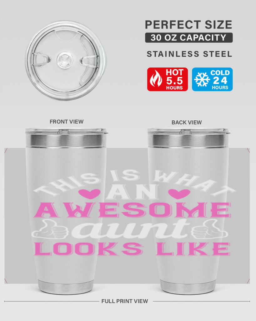 this is an awesome aunt looks like Style 20#- aunt- Tumbler