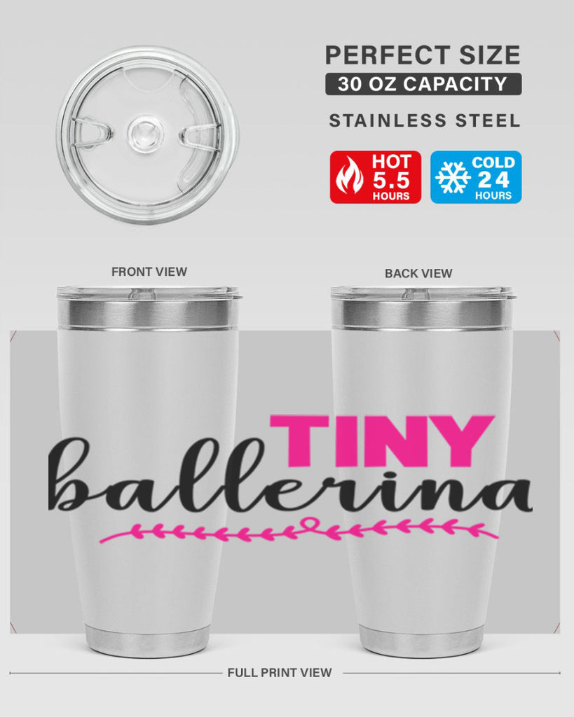 tiny ballerina 87#- ballet- Tumbler