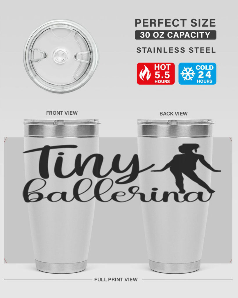 tiny ballerina90#- ballet- Tumbler