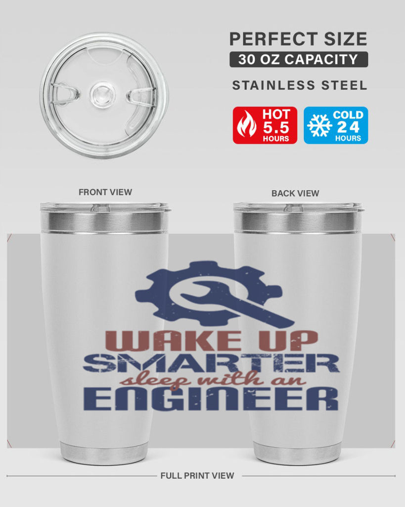 wake up smarter sleep with an engineer Style 31#- engineer- tumbler