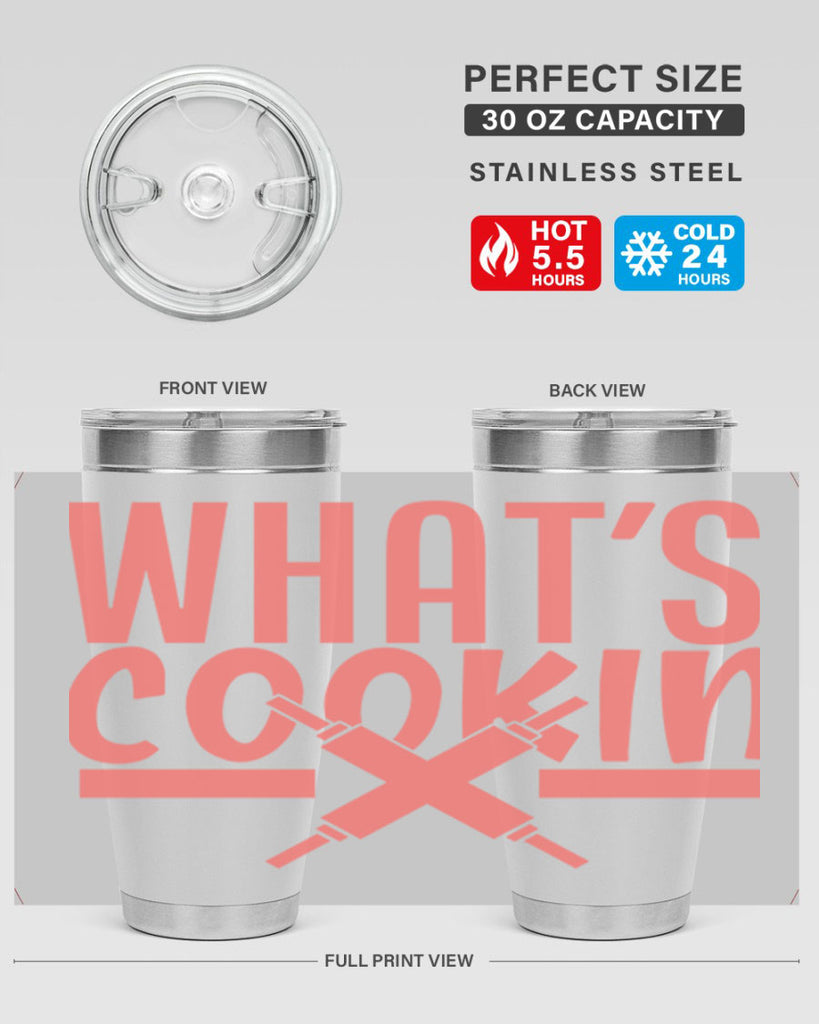 whats cookin 8#- kitchen- Tumbler