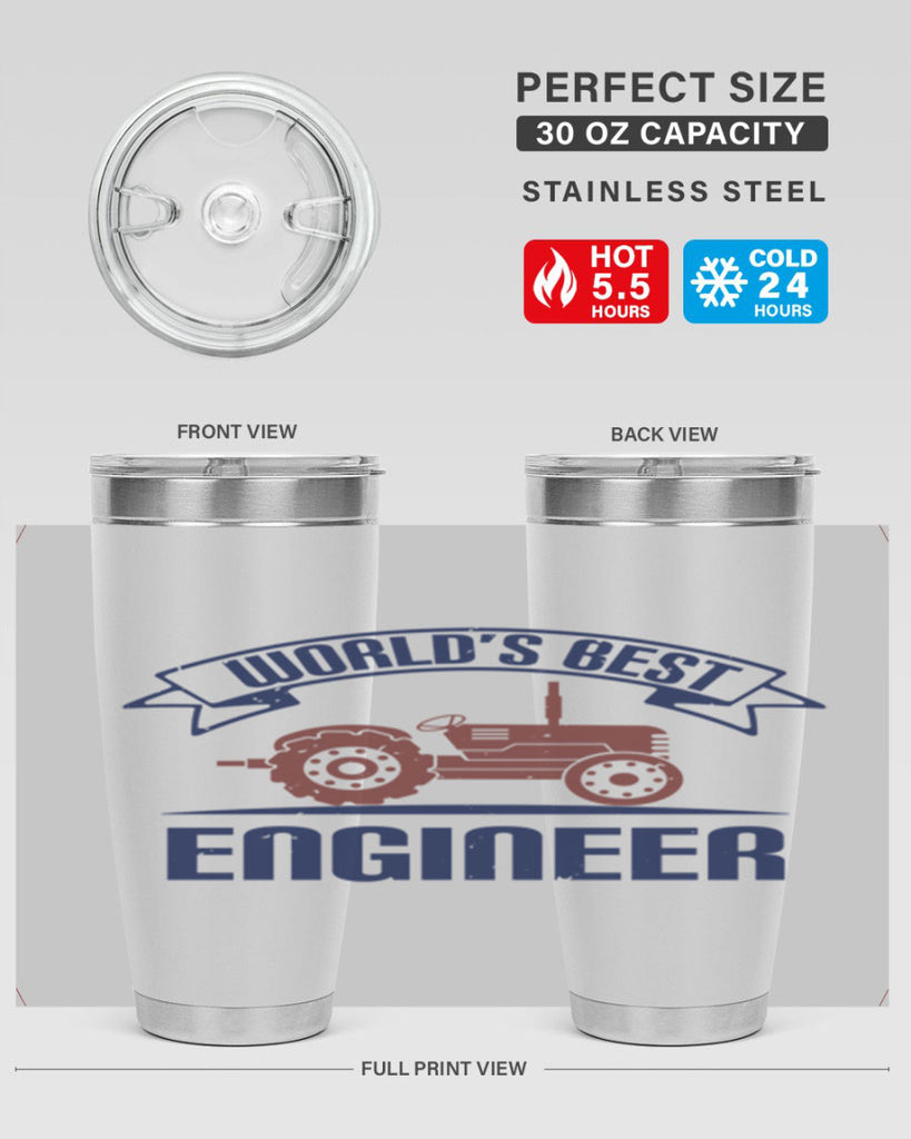 worlds best engineer Style 27#- engineer- tumbler