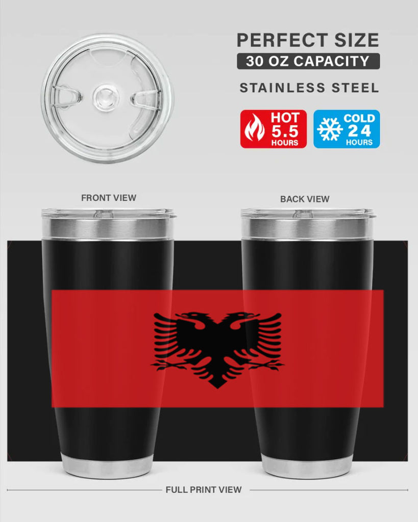 Albania 196#- world flags- Tumbler