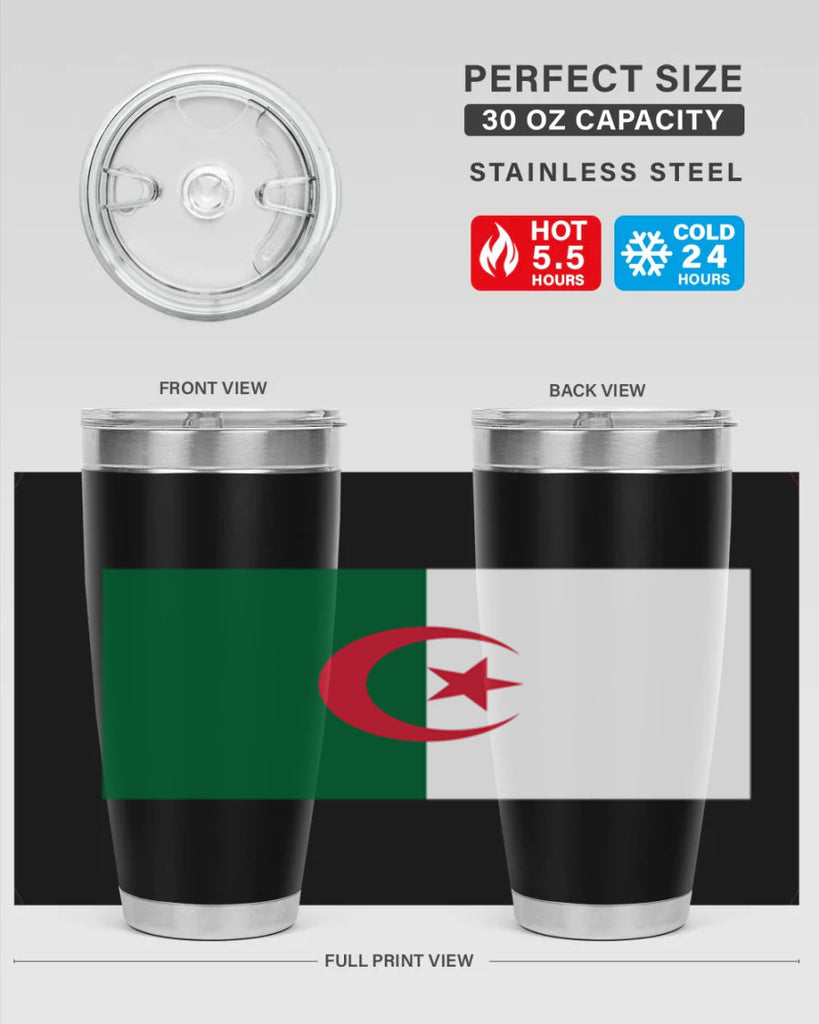 Algeria 195#- world flags- Tumbler