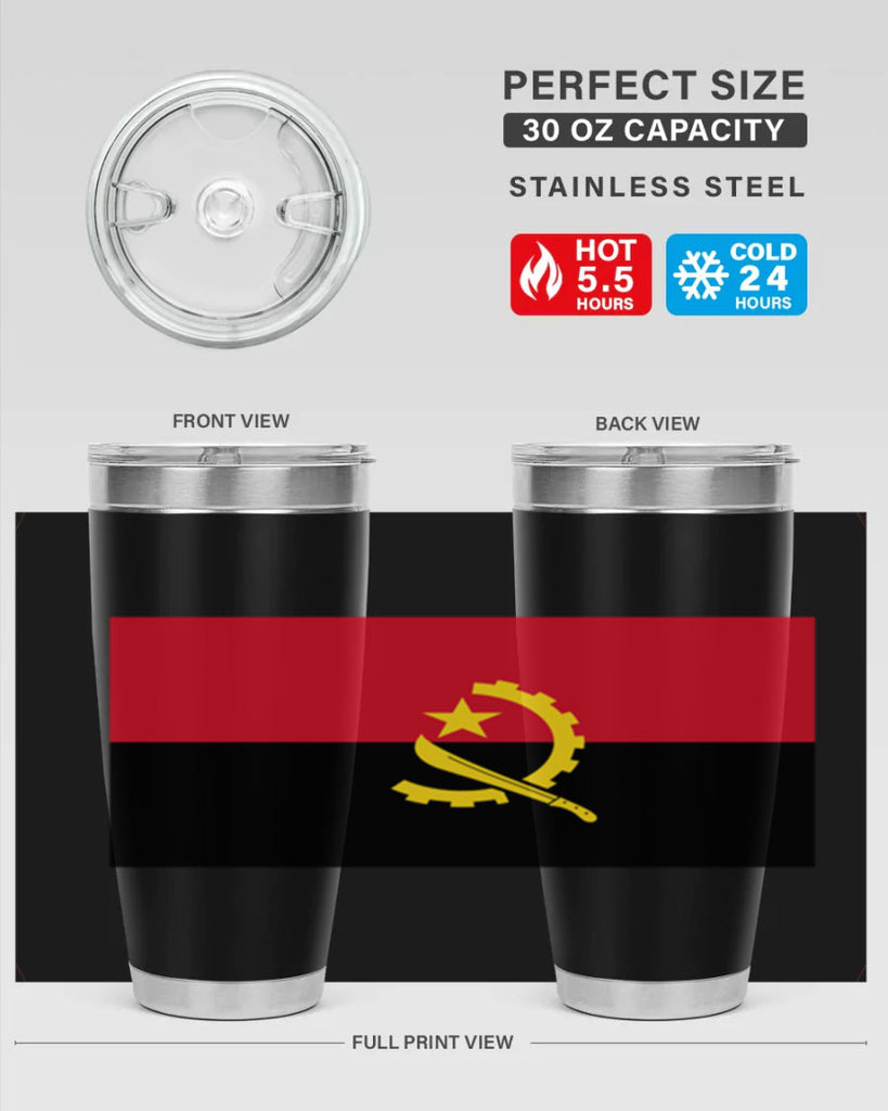 Angola 193#- world flags- Tumbler