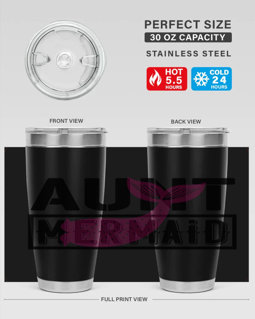 Aunt mermaid 17#- mermaid- Tumbler
