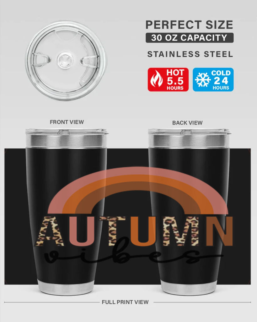 Autumn vibes 38#- fall- Tumbler