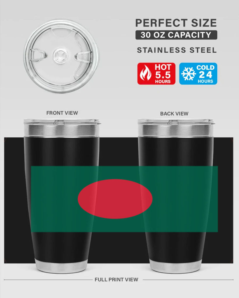 Bangladesh 184#- world flags- Tumbler