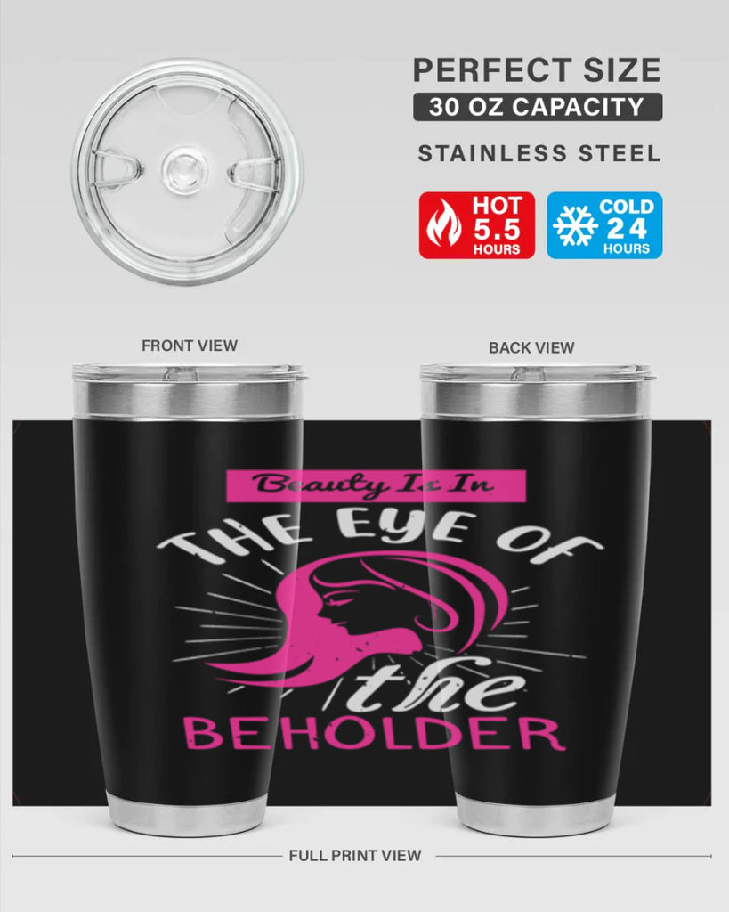 Beauty is in the eye of the beholder Style 169#- make up- Tumbler