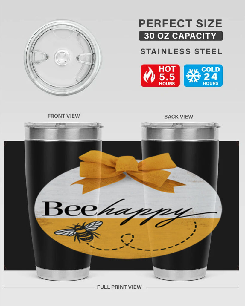 Bee Happy Mockup27#- spring- Tumbler