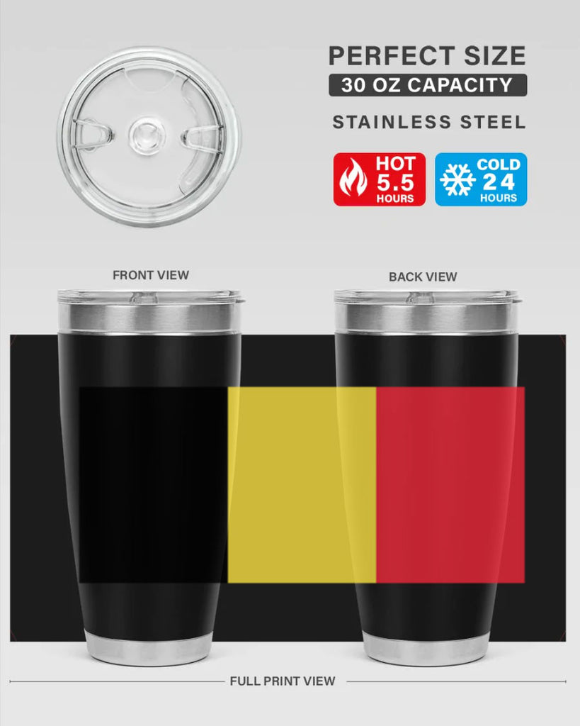 Belgium 181#- world flags- Tumbler