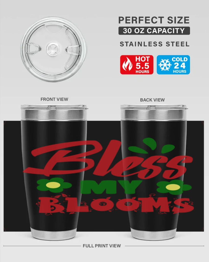 Bless My Blooms 61#- spring- Tumbler