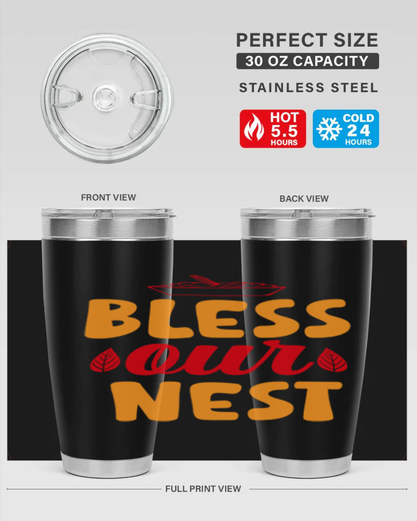 Bless our nest 54#- spring- Tumbler