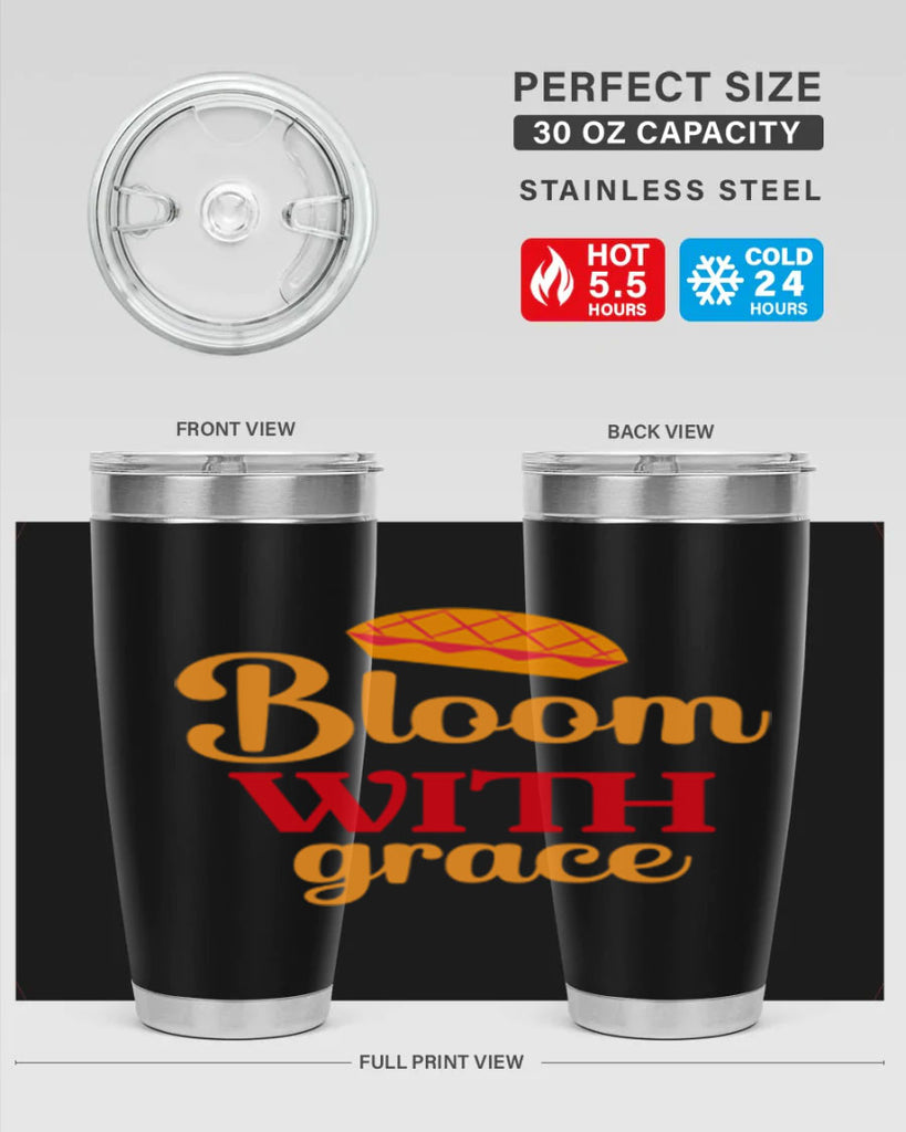 Bloom with grace 81#- spring- Tumbler